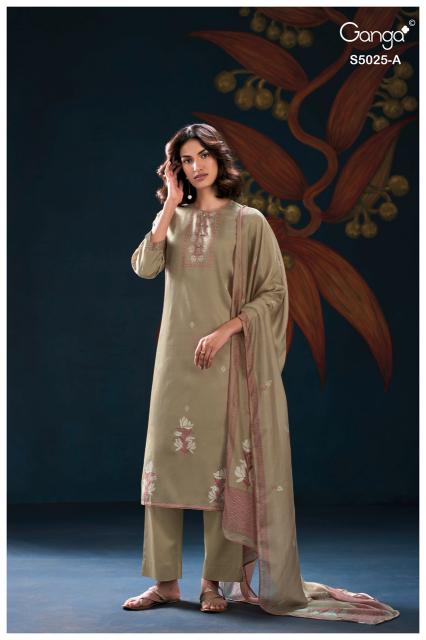 Ganga fiori 5025 wholesale dress material in mumbai mumbai maharashtra